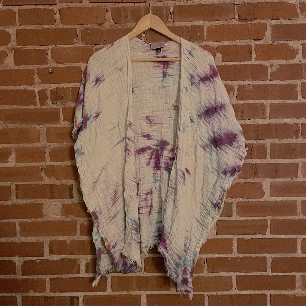 Custom Tie Dyed Universal Thread Kimono